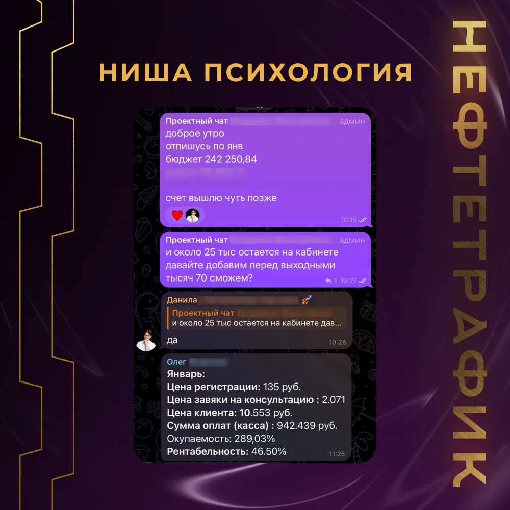 Отзыв клиента агентства Нефтетрафик